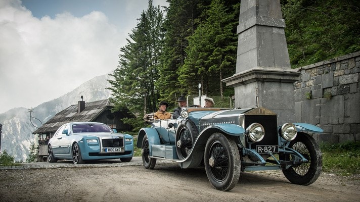 1913 Rolls Royce and 2013 Rolls Royce