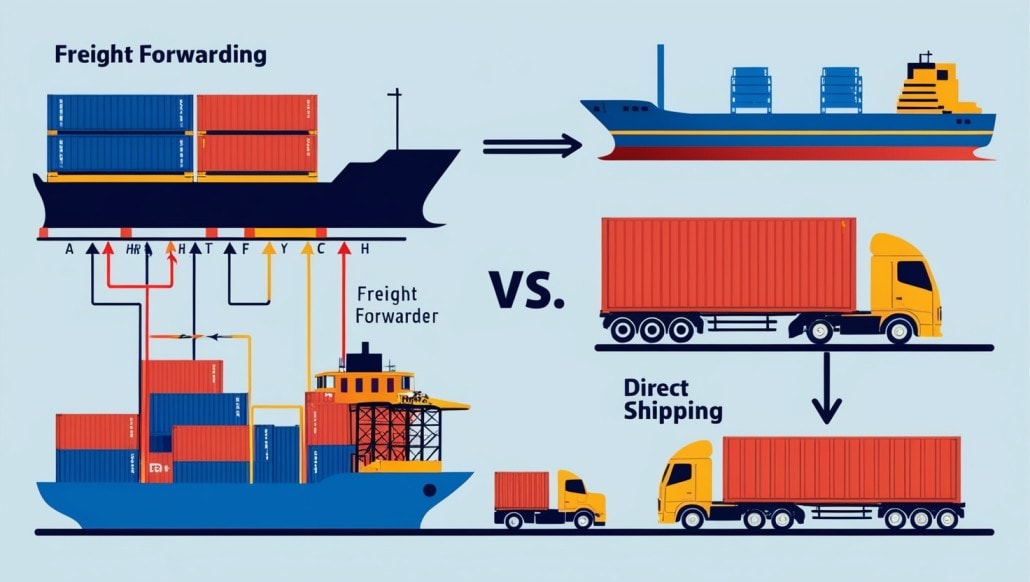 Freight Forwarding vs Direct Shipping