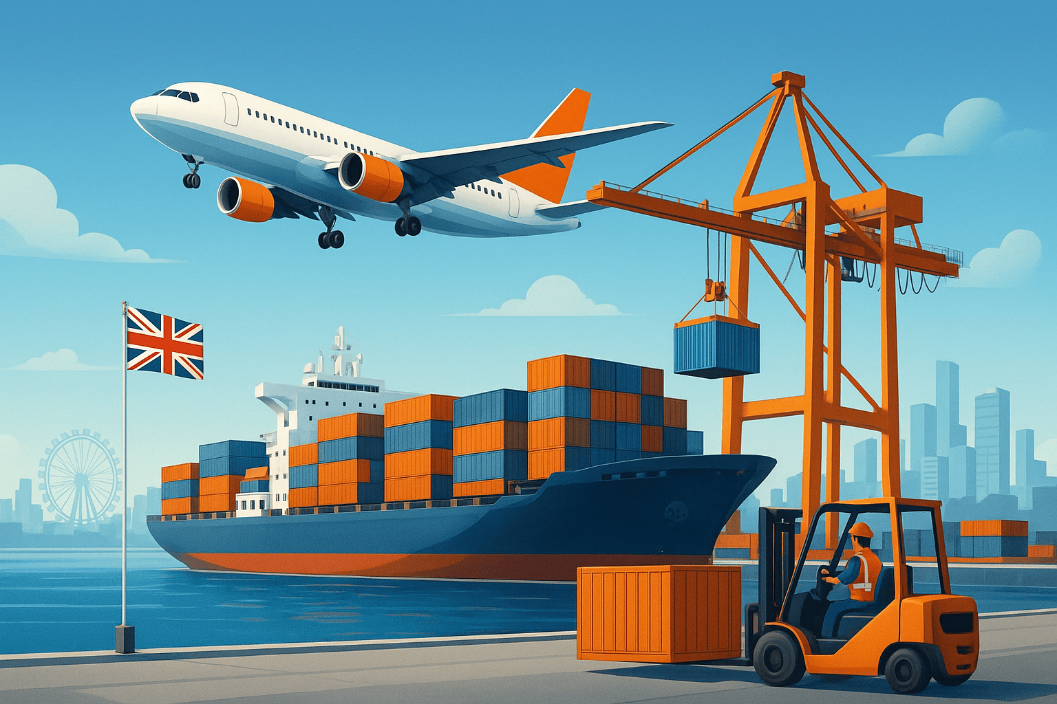 Imports from the UK to Singapore – TCB Singapore Sea Freight Services