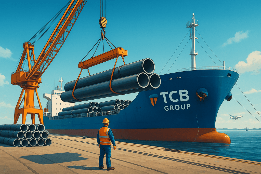 TCB Singapore Break Bulk Shipment Oversized OOG