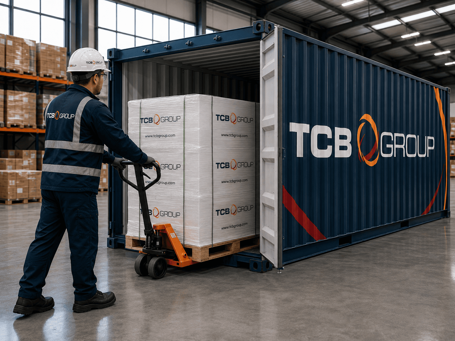TCB Group Singapore Shipping Container