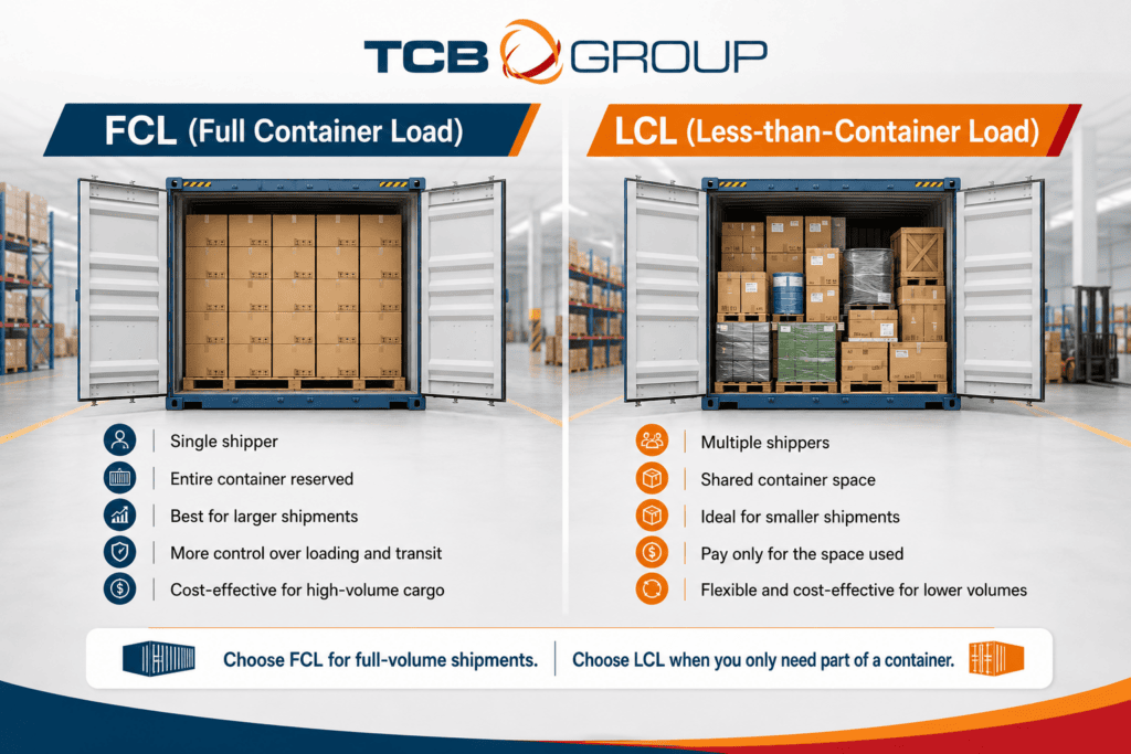 Consolidated Shipping From USA to United Kingdom