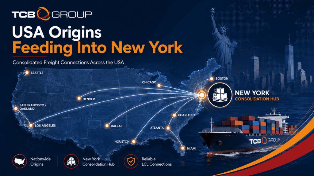 New York Consolidated Freight Service To Ireland